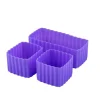Little Lunch Box 3Pk 'Bento Cups', Grape