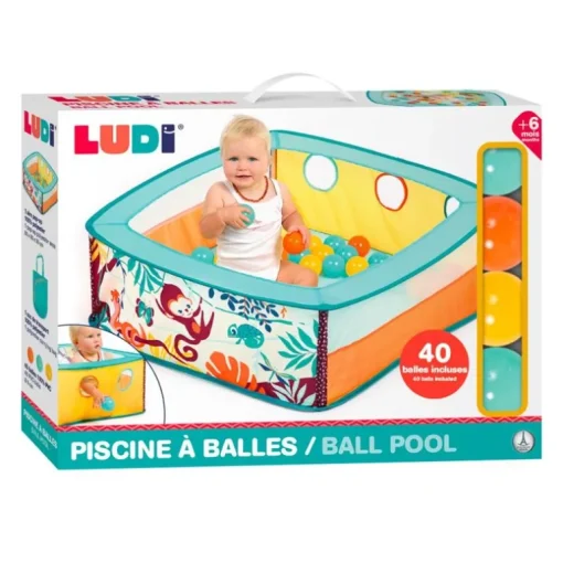 Ludi Kravlegard Med Bolde - Jungle