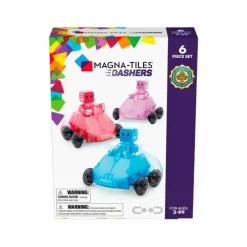 Magna-Tiles Dashers Biler Og Figurer, 6 Dele