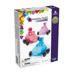 Magna-Tiles Dashers Biler Og Figurer, 6 Dele