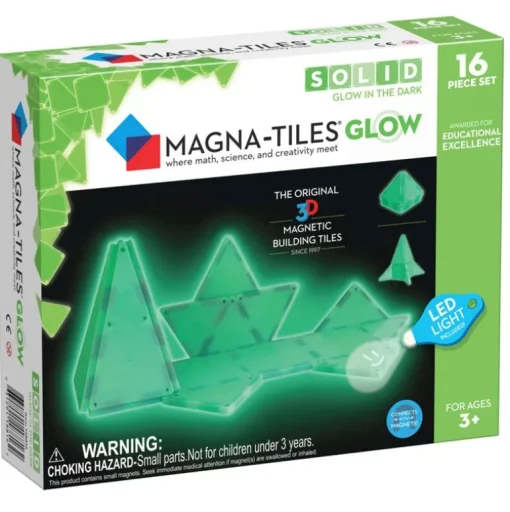 Magna-Tiles Glow In The Dark, 16 Dele