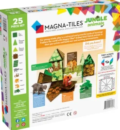 Magna-Tiles Jungle Dyr, 25 Dele