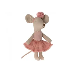 Maileg Ballerina Mus, Lillesoster - Rosa