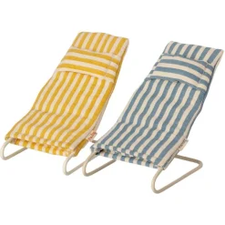 Maileg Beach Chair Set, Mouse 11-1407-00