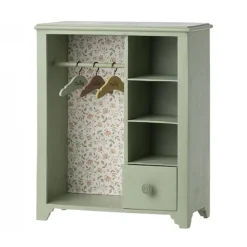 Maileg Garderobe, Stor - Mint Green