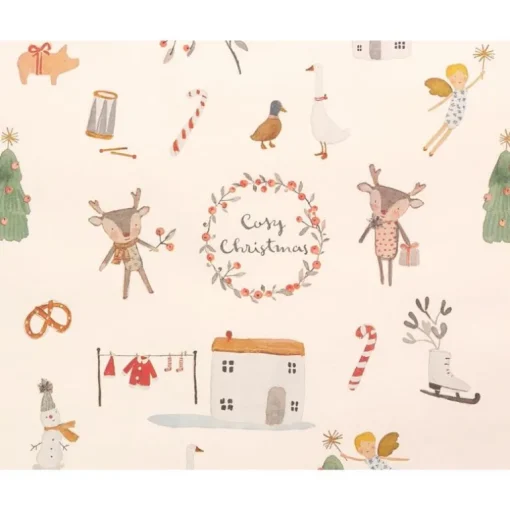Maileg Gavepapir Cosy Christmas Off White 14-0301-00