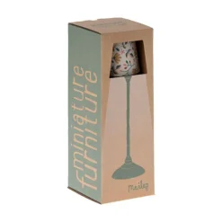 Maileg Miniature Gulvlampe - Mork Mint
