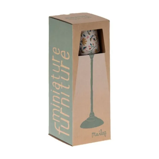 Maileg Miniature Gulvlampe - Mork Mint