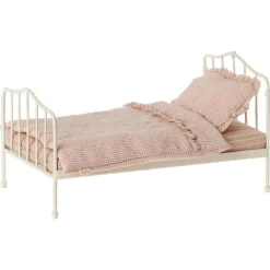 Maileg Miniature Seng, Mini - Lilla