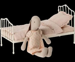 Maileg Miniature Seng, Mini - Lilla