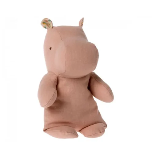 Maileg Safari Friends, Flodhest, Small - Soft Rose