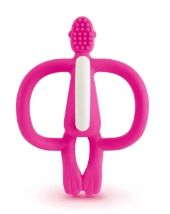 Matchstick Monkey Teething Pink