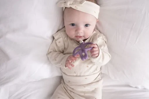 Matchstick Monkey Teething Purple