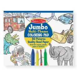 Melissa & Doug Jumbo Malebog Multi Theme