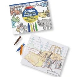 Melissa & Doug Jumbo Malebog Multi Theme