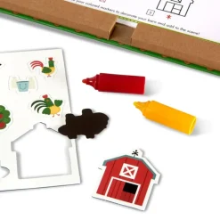Melissa & Doug Kreativitetskuffert, Bondegard