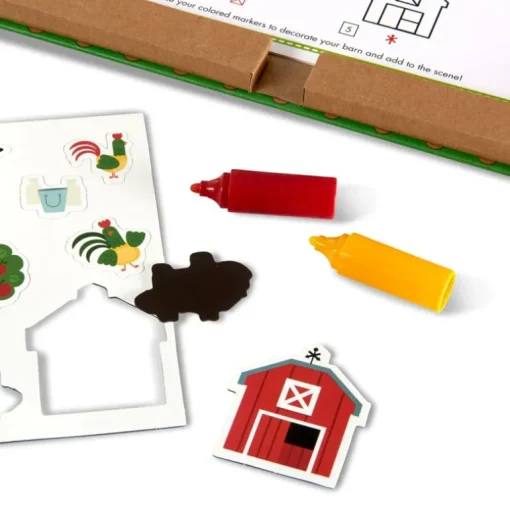 Melissa & Doug Kreativitetskuffert, Bondegard