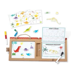Melissa & Doug Kreativitetskuffert, Dino