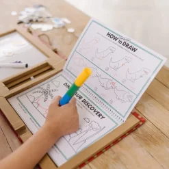 Melissa & Doug Kreativitetskuffert, Dino