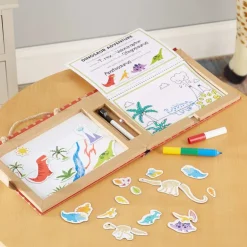 Melissa & Doug Kreativitetskuffert, Dino