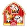 Melissa & Doug Puslespil Bondegard, 3 Brikker