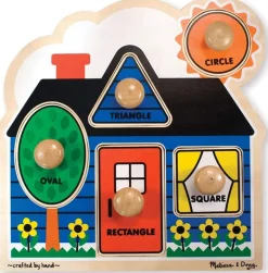 Melissa & Doug Puslespil Former, 5 Brikker
