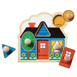 Melissa & Doug Puslespil Former, 5 Brikker