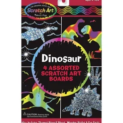 Melissa & Doug Scratch Art Dinosauers