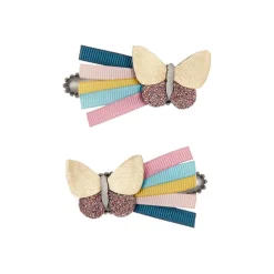 Mimi & Lula - 2 Harclips - Lucia Butterfly Winter Flora
