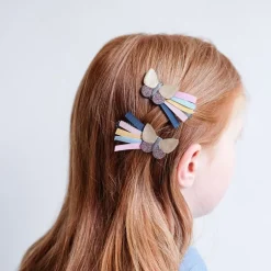 Mimi & Lula - 2 Harclips - Lucia Butterfly Winter Flora