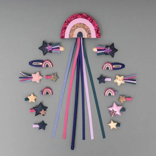 Mimi & Lula - 2 Harclips - Lucia Shooting Star Hooray