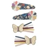 Mimi & Lula 4 Harclips - Butterfly Winter Ivy