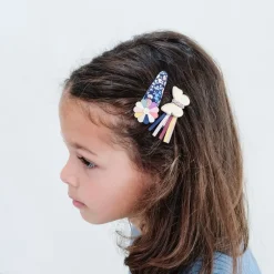 Mimi & Lula 4 Harclips - Butterfly Winter Ivy