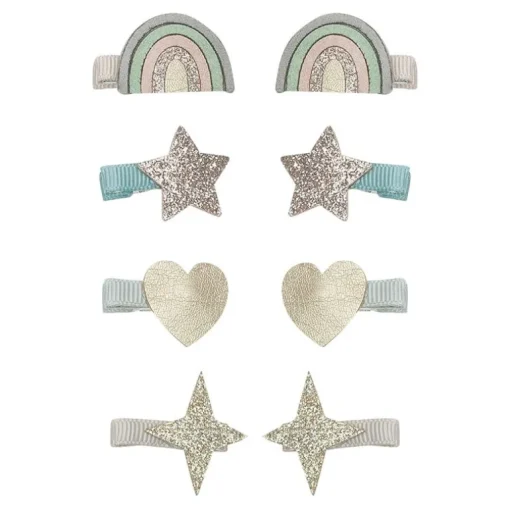 Mimi & Lula 8 Harclips - Mini Rainbow Dreamer