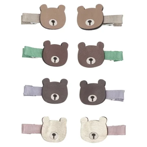 Mimi & Lula 8 Harclips - Mini Billy Bear