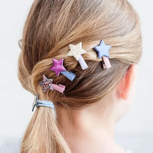 Mimi & Lula 8 Harclips - Mini Star Ziggy