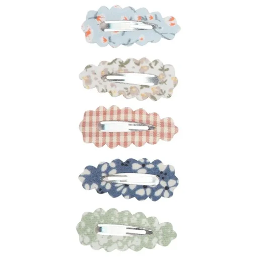 Mimi & Lula 5 Harspaender - Mini Scallop Floral