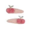Mimi & Lula 2 Harspaender - Gingham Cherry