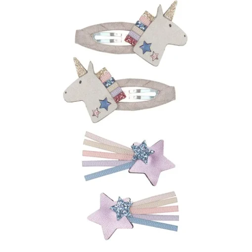 Mimi & Lula Hårpynt Saet - Unicorn