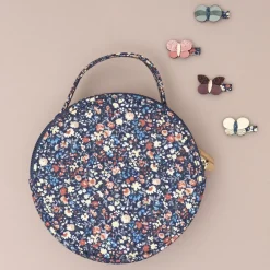 Mimi & Lula Rund Skuldertaske - Fleur Winter Ivy