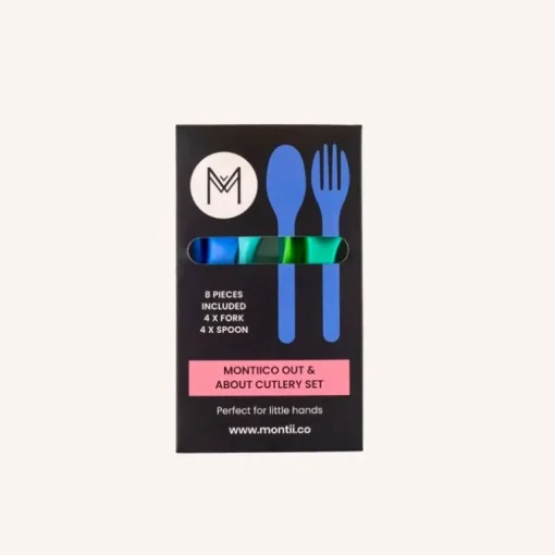 Montii 8Pk Bestiksaet, Blueberry