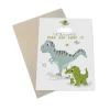 Mouse & Pen A6 Kort Dino Let The World Hear You Roar