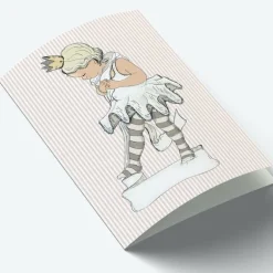 Mouse & Pen A7 Kort Little Ballet Girl