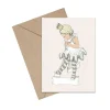 Mouse & Pen A6 Kort Little Ballet Girl