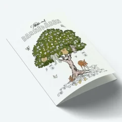 Mouse & Pen A7 Kort Tillykke Med Barnedaben