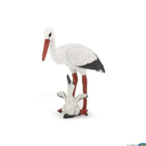 Papo Stork Og Baby Stork