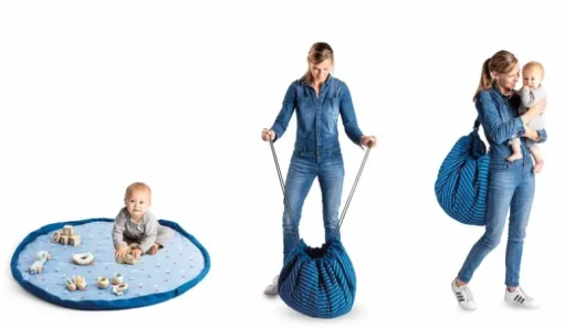 Play&Go 2-I-1 Legetaeppe Og Opbevaring, Big Soft Air Balloon