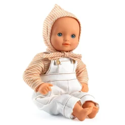 Pomea Dukketøj - Saet Med Overalls, Cannelle