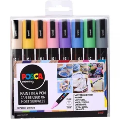 Posca Corner Pc-5M-8 Pastel