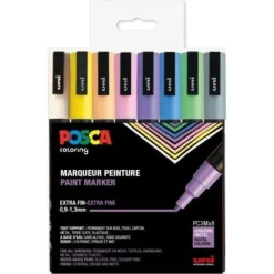 Posca Corner Pc-3M-8 Pastel